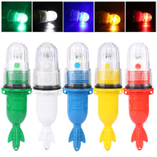 Load image into Gallery viewer, 1pc 20cm Double Flash Lamp Fishing Light Underwater Net Beacon Buoy Signal Light Indicator Light Lures Fish Finder Lamp Flashin
