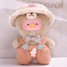 Load image into Gallery viewer, For 14cm Lulu Pig Doll Clothes Fashion Clothes Suspender Trousers Hat Overalls Doll Clothes Cute Decoration Little Clothes
