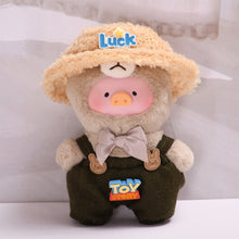 Load image into Gallery viewer, For 14cm Lulu Pig Doll Clothes Fashion Clothes Suspender Trousers Hat Overalls Doll Clothes Cute Decoration Little Clothes
