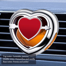 Load image into Gallery viewer, Car Air Freshener Fragrance Diffuser Essential Oil Vent Clip Heart Style Aromatherapy Air Vent Perfume Decoration
