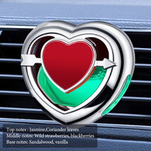 Load image into Gallery viewer, Car Air Freshener Fragrance Diffuser Essential Oil Vent Clip Heart Style Aromatherapy Air Vent Perfume Decoration
