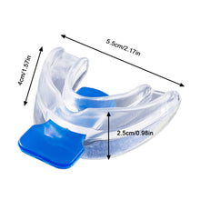 Load image into Gallery viewer, Silicone Mouth Containing Anti Snoring and Anti Snoring Device Night Time Mouth Guard Anti Snoring Device Anti Snoring Tooth Cover

