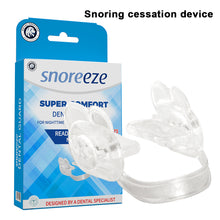 Load image into Gallery viewer, Adjustable Silicone Mouthguard for Preventing Bruxism Snoring Anti Snoring Nighttime Sleep Aid Anti Snoring Braces
