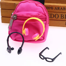 Load image into Gallery viewer, Dollhouse Color Glasses BJD Mini Simulation Earphones OB11 Sunglasses Prop Accessories Model
