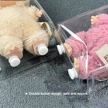 Load image into Gallery viewer, 15cm Transparent Pain Pack Pendant Protective Cover Doll Plush Dustproof Bag Hanging Bag
