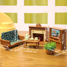 Load image into Gallery viewer, Playing House Toys Miniature Scenes Furniture Bedroom Decorations Small Kitchens Mini Dollhouses Doll Accessories
