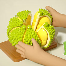 Load image into Gallery viewer, Children Fruit Cutting Toys Durian Pretend Play Dinette Simulation Fruit Food Sensory Games Educational Play House Kitchen Toys
