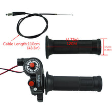 Load image into Gallery viewer, Pair Motorcycle Handlebar Cover Modification Accessories Off-road Vehicle Accelerator Color Handlebar Covers Large Throttle
