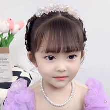 Load image into Gallery viewer, Children's Princess Hairband Supernatural Pearl Hair Accessories Performance Headband Women's Child Hair Ornaments
