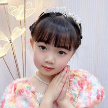 Load image into Gallery viewer, Children's Princess Hairband Supernatural Pearl Hair Accessories Performance Headband Women's Child Hair Ornaments

