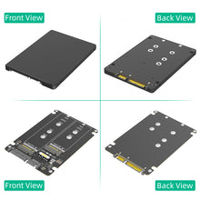 Load image into Gallery viewer, 1PC M.2-mSATA To SATA Solid State SSD To SATA External Disk Box 2-IN-1 Conversion Board External Box
