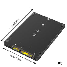 Load image into Gallery viewer, 1PC M.2-mSATA To SATA Solid State SSD To SATA External Disk Box 2-IN-1 Conversion Board External Box
