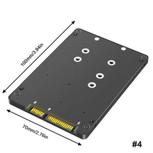 Load image into Gallery viewer, 1PC M.2-mSATA To SATA Solid State SSD To SATA External Disk Box 2-IN-1 Conversion Board External Box

