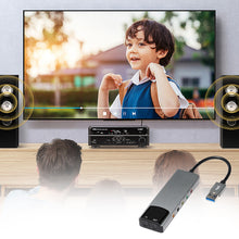 Load image into Gallery viewer, Multi-Function Aluminum Alloy USB External Fiber Optic Sound Card 5.1 Channel Movie TV Audio Plug And Play
