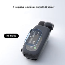 Load image into Gallery viewer, Clip-On Bluetooth Earphones Retractable Wireless Earphones With LCD Digital Display Ultra-Long Life Noise Cancelling Earphones
