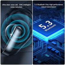 Load image into Gallery viewer, Mecha Style Wireless Bluetooth Headset With LED Digital Display Noise Cancelling Esports Sports Long Endurance Headphones
