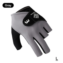 Load image into Gallery viewer, 1PC Fingerless Billiard Gloves For Left Hand Elastic Breathable Non-Slip Thin Snooker Gloves Self-Adhesive Cloth Fixed
