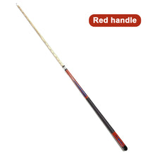 Load image into Gallery viewer, 1PC 146CM 1/2 Split Ash Billiard Cue 13MM Head Black 8 Pool Cue Wrap Grip Billiard Accessories
