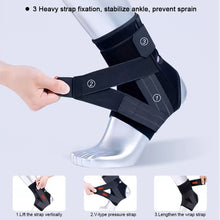 Load image into Gallery viewer, 1PC Professional Support Sports Ankle Guard Ankle Joint Fixation Tool Sprained Ankle Ligament Recovery Rehabilitation Bandage
