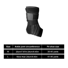 Load image into Gallery viewer, 1PC Professional Support Sports Ankle Guard Ankle Joint Fixation Tool Sprained Ankle Ligament Recovery Rehabilitation Bandage
