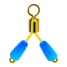 Load image into Gallery viewer, 10PCS Anti-Winding Silicone Quick Furcation Sub-Line Clip Figure 8 Ring Connector Fishing Gear Accessories
