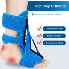 Load image into Gallery viewer, Foot Drop Orthosis Comfortable Adjustable Foot Recovery Fixation Brace Plantar Fasciitis Ankle Fixation Foot Support Care

