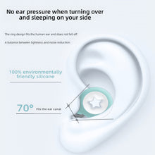 Load image into Gallery viewer, Soft Silicone Noise Reduction Earplugs Comfortable Reusable Anti-Noise Soundproof Earplugs Outdoor Travel Sleeping Earplugs

