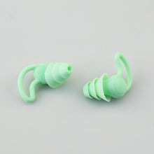 Load image into Gallery viewer, Three-layer Soft Silicone Noise Reduction Earplugs Comfortable Reusable Anti-Noise Soundproof Washable Sleeping Earplugs
