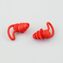 Load image into Gallery viewer, Three-layer Soft Silicone Noise Reduction Earplugs Comfortable Reusable Anti-Noise Soundproof Washable Sleeping Earplugs
