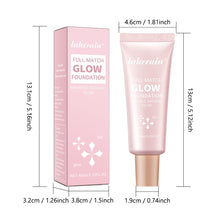Load image into Gallery viewer, 4 Colors Glow Shiny Liquid Foundation Natural Long-lasting Facial Concealer Moisturizing Foundation Facial Body Makeup Cosmetics
