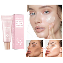 Load image into Gallery viewer, 4 Colors Glow Shiny Liquid Foundation Natural Long-lasting Facial Concealer Moisturizing Foundation Facial Body Makeup Cosmetics
