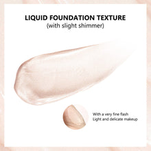 Load image into Gallery viewer, 4 Colors Glow Shiny Liquid Foundation Natural Long-lasting Facial Concealer Moisturizing Foundation Facial Body Makeup Cosmetics
