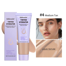 Load image into Gallery viewer, 5 Colors Tinted Moisturizer Waterproof Sweatproof Moisture Even Out Skin Tone Cover Blemishes Semi-matte Finish Facial Cream
