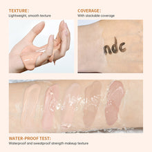 Load image into Gallery viewer, 5 Colors Tinted Moisturizer Waterproof Sweatproof Moisture Even Out Skin Tone Cover Blemishes Semi-matte Finish Facial Cream
