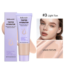 Load image into Gallery viewer, 5 Colors Tinted Moisturizer Waterproof Sweatproof Moisture Even Out Skin Tone Cover Blemishes Semi-matte Finish Facial Cream
