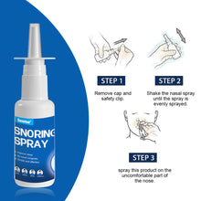 Load image into Gallery viewer, Snoring Spray Mild Anti-snoring Nasal Liquid Relieve Nasal Congestion Improve Sleep Quality Anti-snoring Spray Health Care
