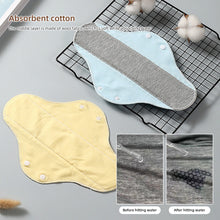 Load image into Gallery viewer, Adult Washable Cotton Pad Soft Comfortable Breathable Water Absorbing Anti-leakage Graphene Antibacterial Bacteriostatic Underpants Pad
