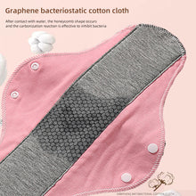 Load image into Gallery viewer, Adult Washable Cotton Pad Soft Comfortable Breathable Water Absorbing Anti-leakage Graphene Antibacterial Bacteriostatic Underpants Pad
