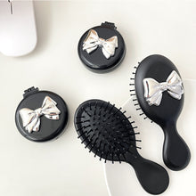 Load image into Gallery viewer, Cute Bowknot Airbag Comb Cartoon Mini Folding Portable Air Cushion Comb Massage Scalp Hairdressing Hair Comb Hair Styling Tool
