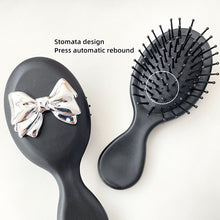 Load image into Gallery viewer, Cute Bowknot Airbag Comb Cartoon Mini Folding Portable Air Cushion Comb Massage Scalp Hairdressing Hair Comb Hair Styling Tool
