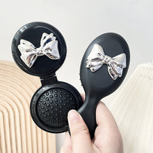 Load image into Gallery viewer, Cute Bowknot Airbag Comb Cartoon Mini Folding Portable Air Cushion Comb Massage Scalp Hairdressing Hair Comb Hair Styling Tool
