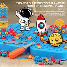 Load image into Gallery viewer, 156/211/351pcs Children's Toolbox Set Simulation Repair Tools Electric Drill Screwdriver Tool Kit Pretend Play Toy Plastic Toy
