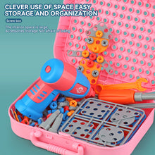 Load image into Gallery viewer, 156/211/351pcs Children's Toolbox Set Simulation Repair Tools Electric Drill Screwdriver Tool Kit Pretend Play Toy Plastic Toy
