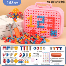Load image into Gallery viewer, 156/211/351pcs Children's Toolbox Set Simulation Repair Tools Electric Drill Screwdriver Tool Kit Pretend Play Toy Plastic Toy

