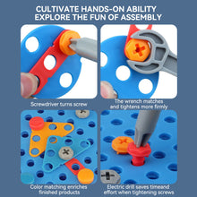 Load image into Gallery viewer, 156/211/351pcs Children's Toolbox Set Simulation Repair Tools Electric Drill Screwdriver Tool Kit Pretend Play Toy Plastic Toy
