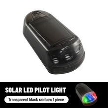Load image into Gallery viewer, 1PC Car Roof Lights Solar Powered Flashing Lights Yellow or 7 Colors Cab Punch-Free Phone App Control Wireless Or Truck
