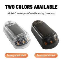 Load image into Gallery viewer, 1PC Car Roof Lights Solar Powered Flashing Lights Yellow or 7 Colors Cab Punch-Free Phone App Control Wireless Or Truck
