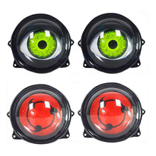 Load image into Gallery viewer, 3 Inch Car Dynamic Devil Eyes Lens Lights 12-36V Demon Red Eye Headlight Assembly Auto Retrofit Accessories
