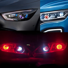 Load image into Gallery viewer, 3 Inch Car Dynamic Devil Eyes Lens Lights 12-36V Demon Red Eye Headlight Assembly Auto Retrofit Accessories
