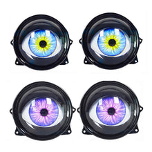 Load image into Gallery viewer, 3 Inch Car Dynamic Devil Eyes Lens Lights 12-36V Demon Red Eye Headlight Assembly Auto Retrofit Accessories
